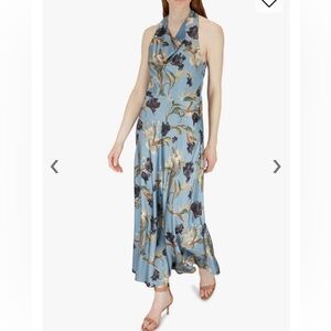 Vince Nouveau Tulip Halter Dress